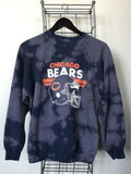 UPCYCLED VINTAGE CHICAGO BEARS CREW NECK SWEATSHIRT - SIZE L