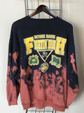 UPCYCLED VINTAGE UNIVERSITY OF NOTRE DAME FIGHTING IRISH CREW NECK SWEATSHIRT - SIZE L