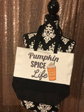 Pumpkin Spice Life Canvas Day Bag